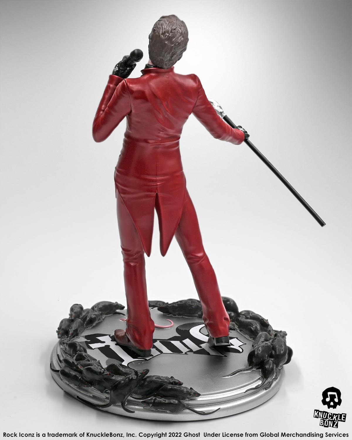 Ghost Cardinal Copia Red Tuxedo (Variant) KnuckleBonz Statue